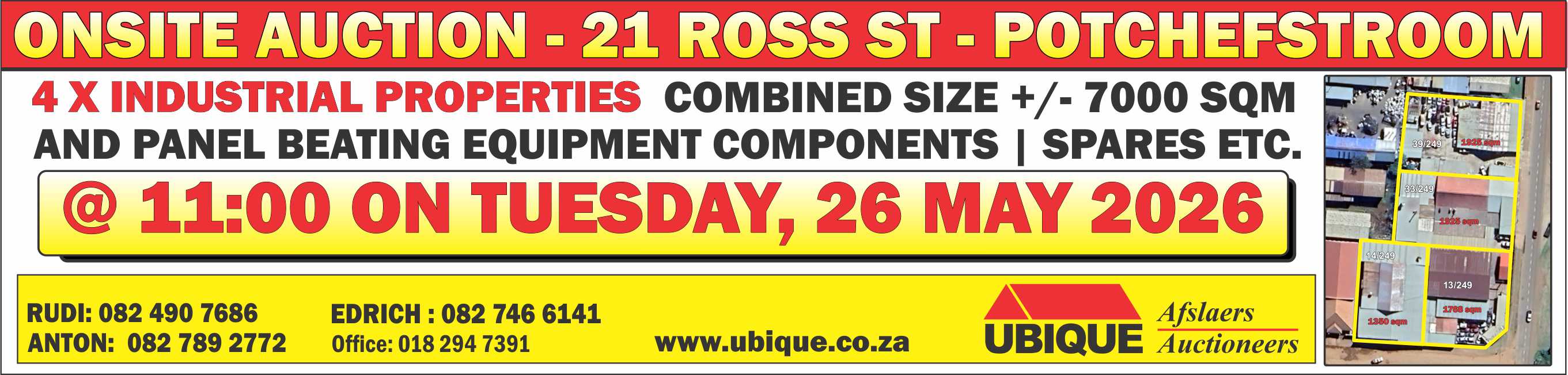INDUSTRIAL POTCH AND MOVABLES