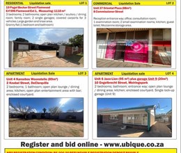 MULTIPLE PROPERTY AUCTION - KLERKSDORP