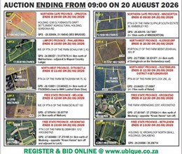 COUNTRY WIDE MULTIPLE SMALL FARM PROPERTY AUCTION - 10 X LOTS